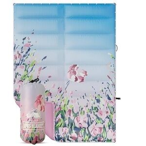 AP Smile versatile flower Field down travel blanket new